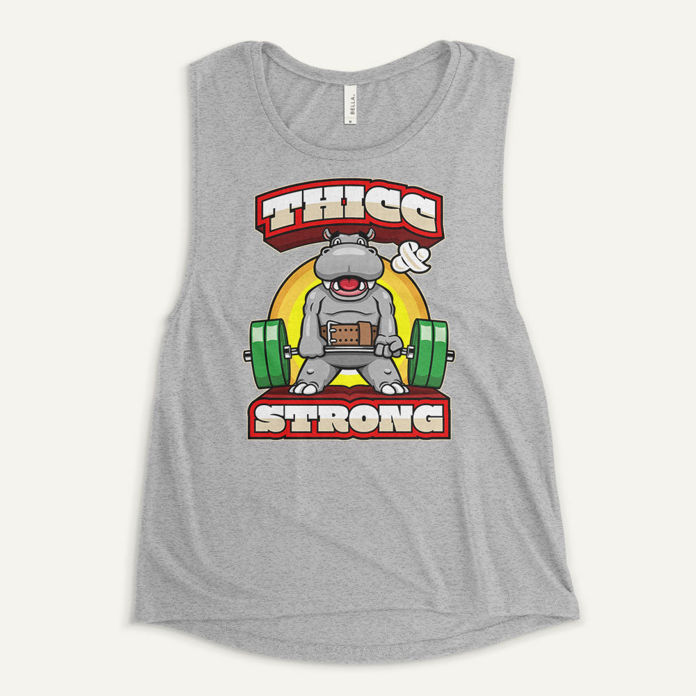 Thicc And Strong Women’s Muscle Tank
