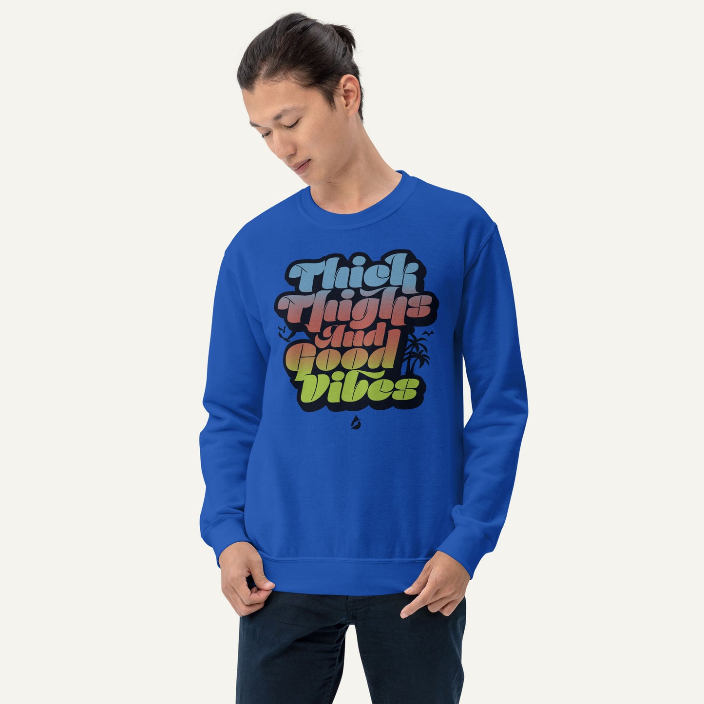 Thick Thighs And Good Vibes Sweatshirt