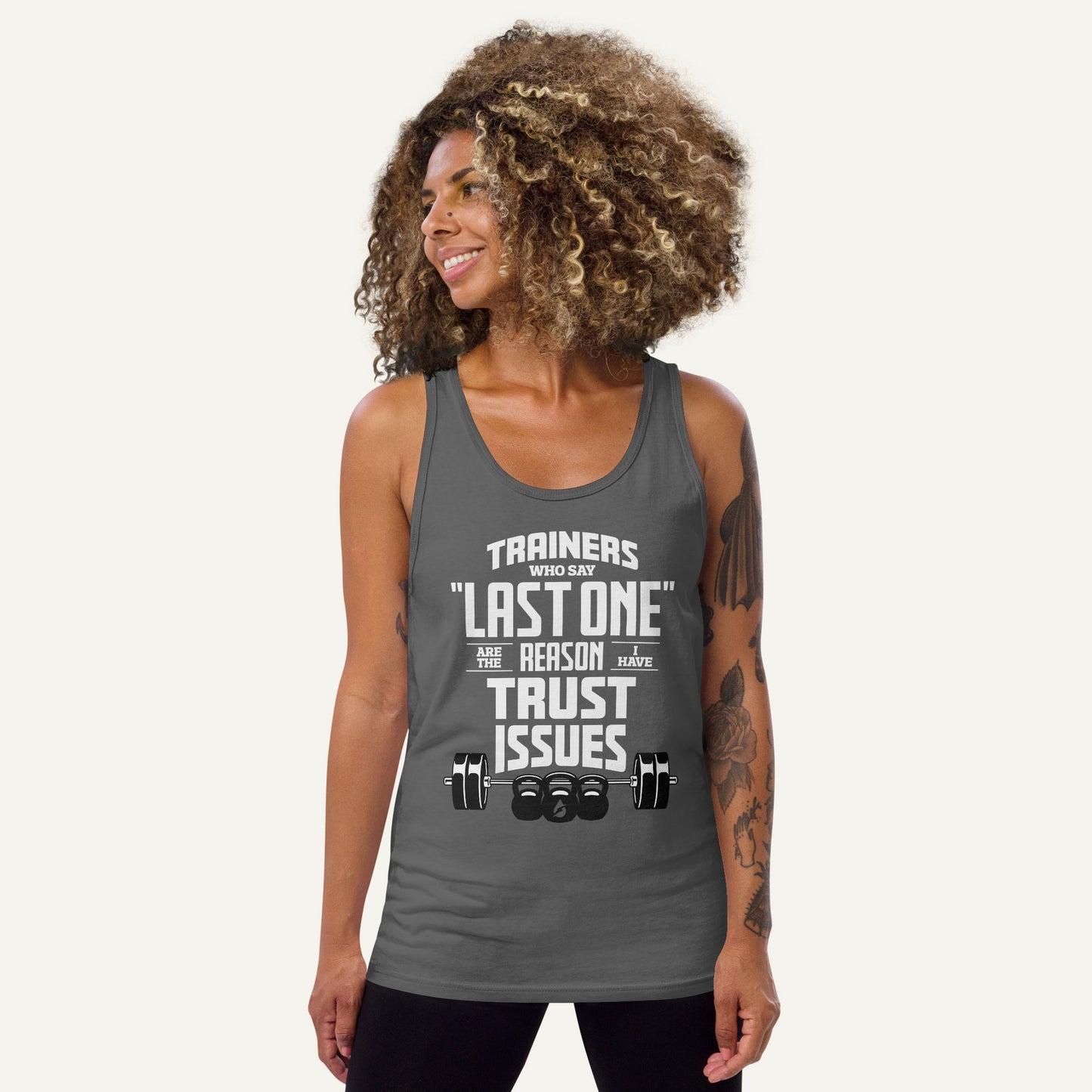 Trainers Who Say Last One Are The Reason I Have Trust Issues Men's Tank Top