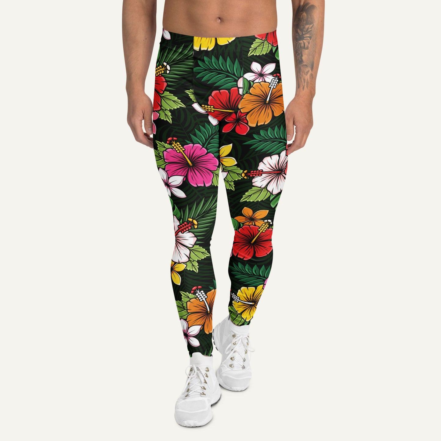 Tropical Florals Men's Leggings