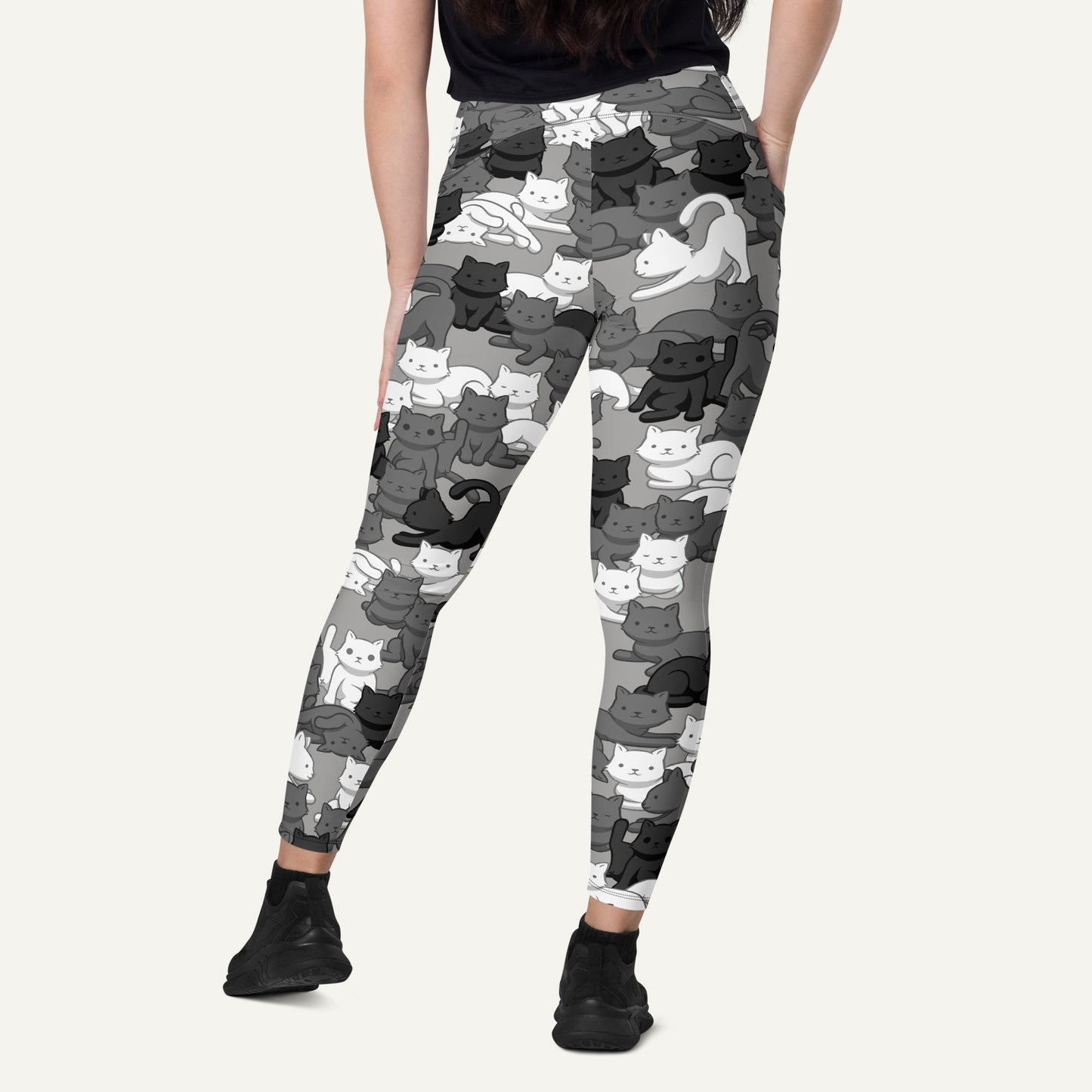 Urban Camo Cat Pocket Leggings