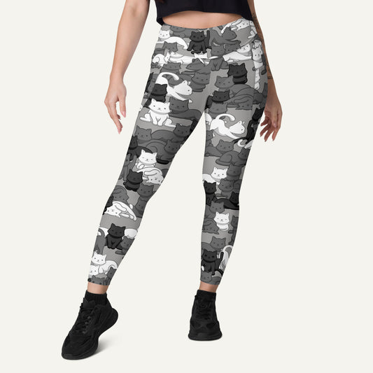 Urban Camo Cat Pocket Leggings