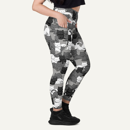 Urban Camo Cat Pocket Leggings