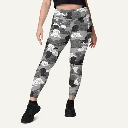 Urban Camo Pups Pocket Leggings