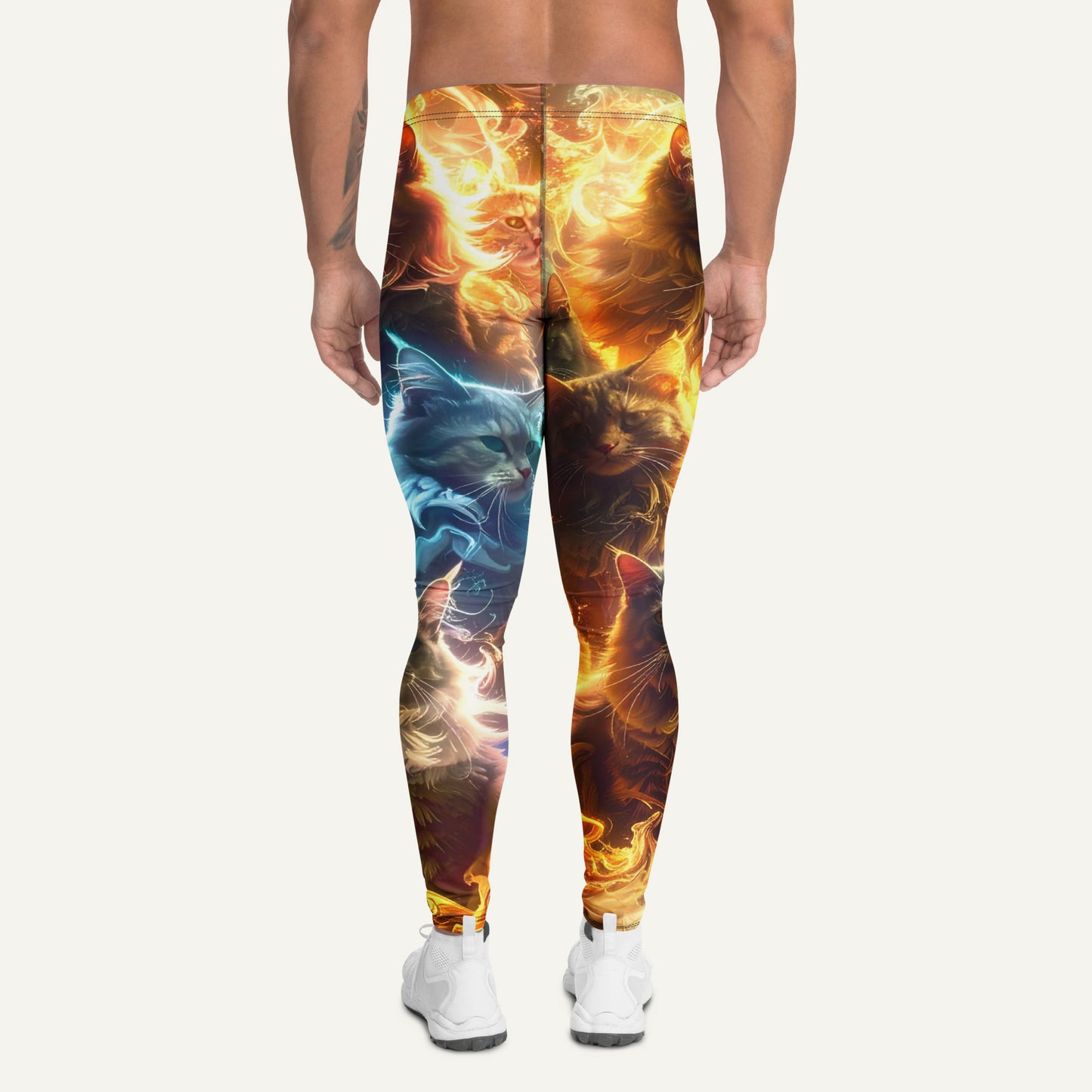 Vapor Cats Men's Leggings