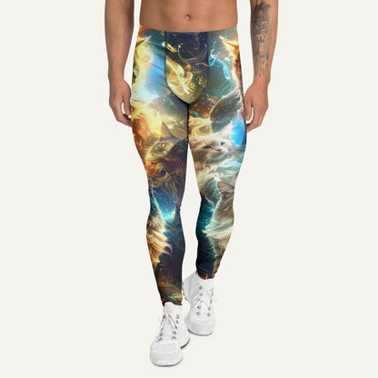 Vapor Cats Men's Leggings