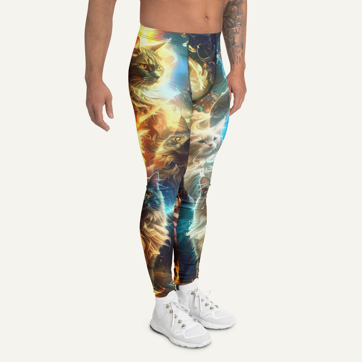 Vapor Cats Men's Leggings