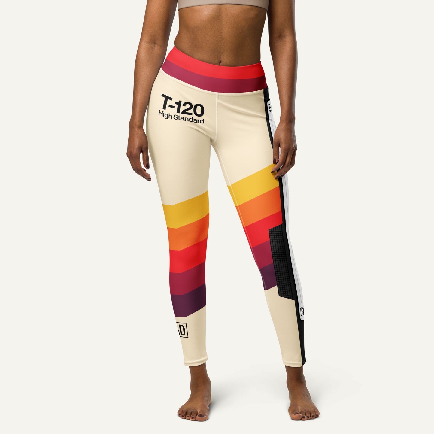 Video Cassette High-Waisted Leggings