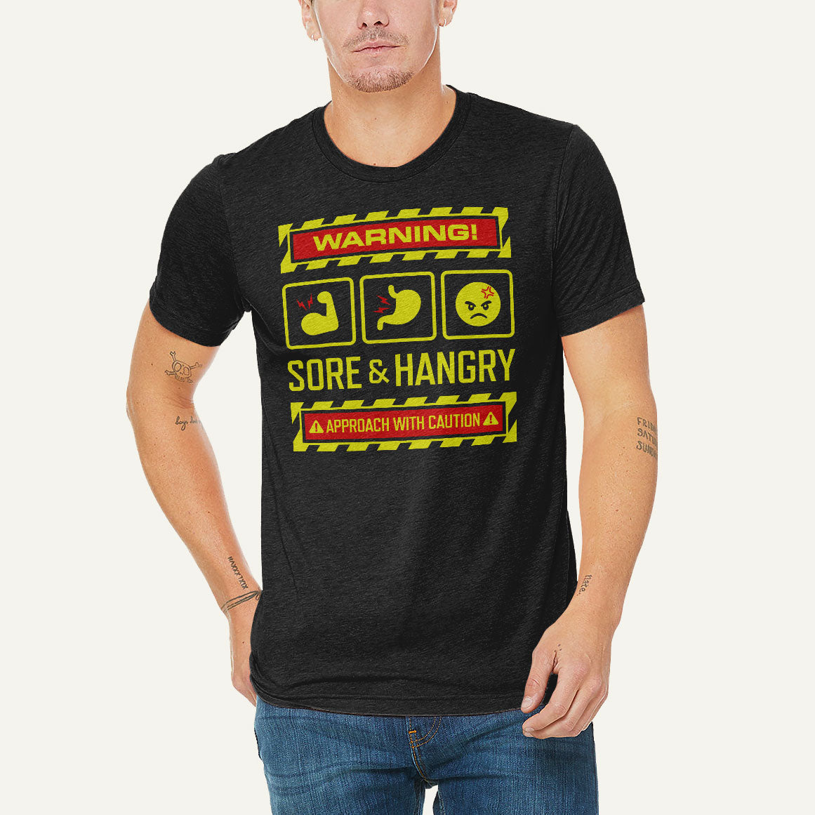 Warning Sore And Hangry Men’s Triblend T-Shirt