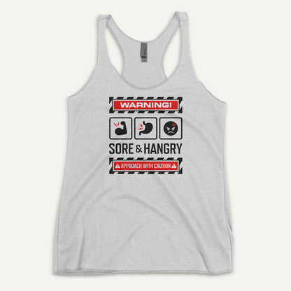 Warning Sore And Hangry Women’s Tank Top
