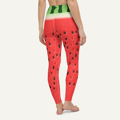 Watermelon High-Waisted Leggings