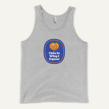 This Is Why I Squat Peach Men’s Tank Top