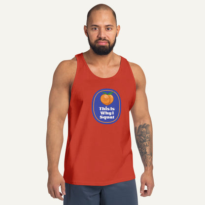 This Is Why I Squat Peach Men’s Tank Top