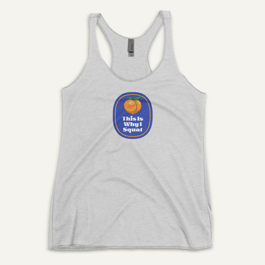 This Is Why I Squat Peach Women’s Tank Top
