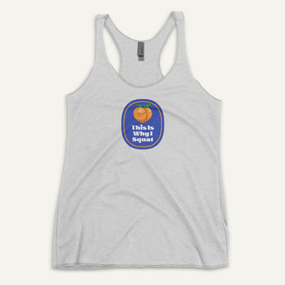 This Is Why I Squat Peach Women’s Tank Top