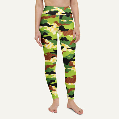 Woodland Pop Camo High-Waisted Leggings
