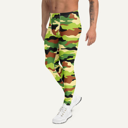 Woodland Pop Camo Men’s Leggings