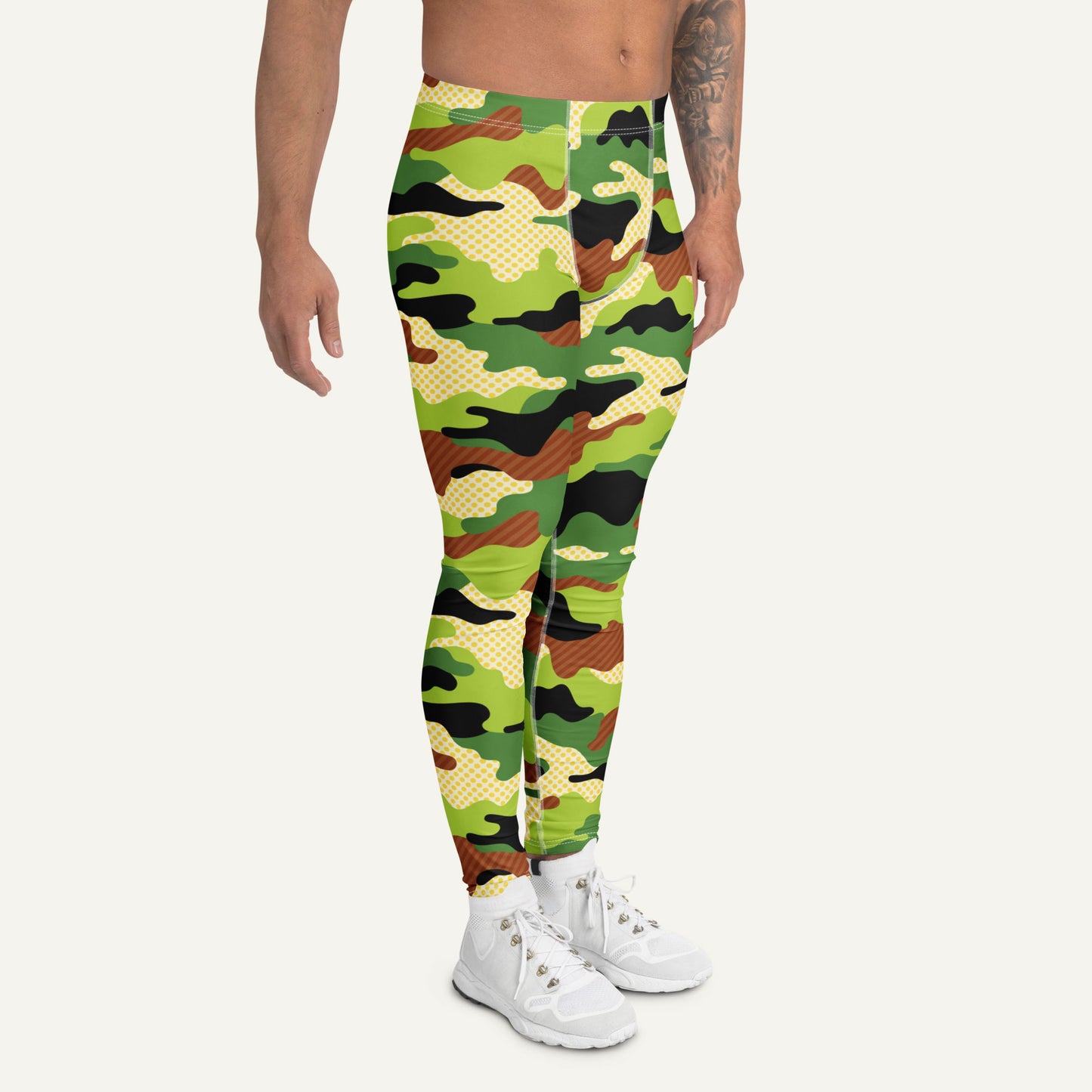 Woodland Pop Camo Men’s Leggings