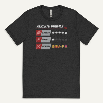 Workout Athlete Profile Men’s Triblend T-Shirt
