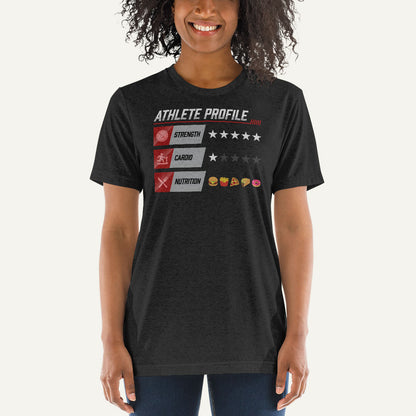 Workout Athlete Profile Men’s Triblend T-Shirt