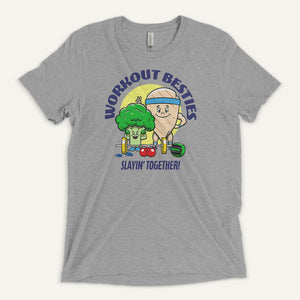 Workout Besties Chicken Breast And Broccoli Men’s T-Shirt