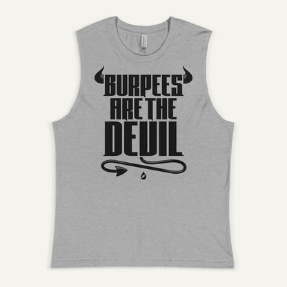 Burpees Are The Devil Men's Muscle Tank