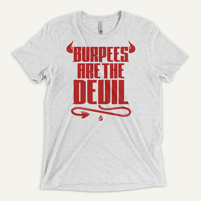 Burpees Are The Devil Men's Triblend T-Shirt