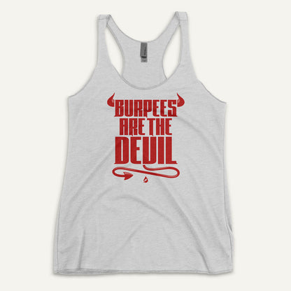 Burpees Are The Devil Women's Tank Top