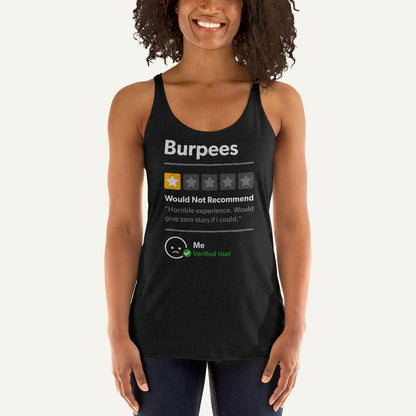 Burpees 1 Star Would Not Recommend Women's Tank Top