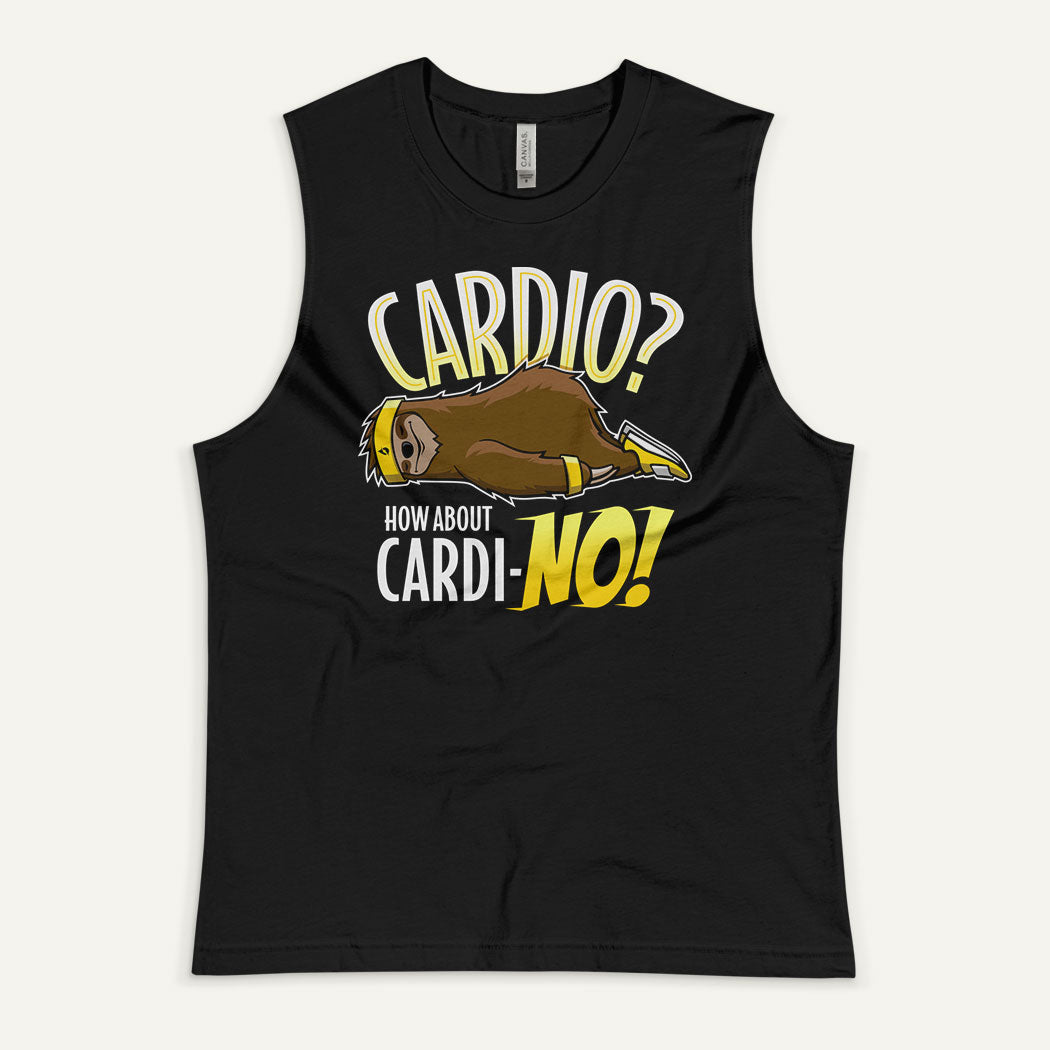 Cardio? How About Cardi-NO! Men's Muscle Tank