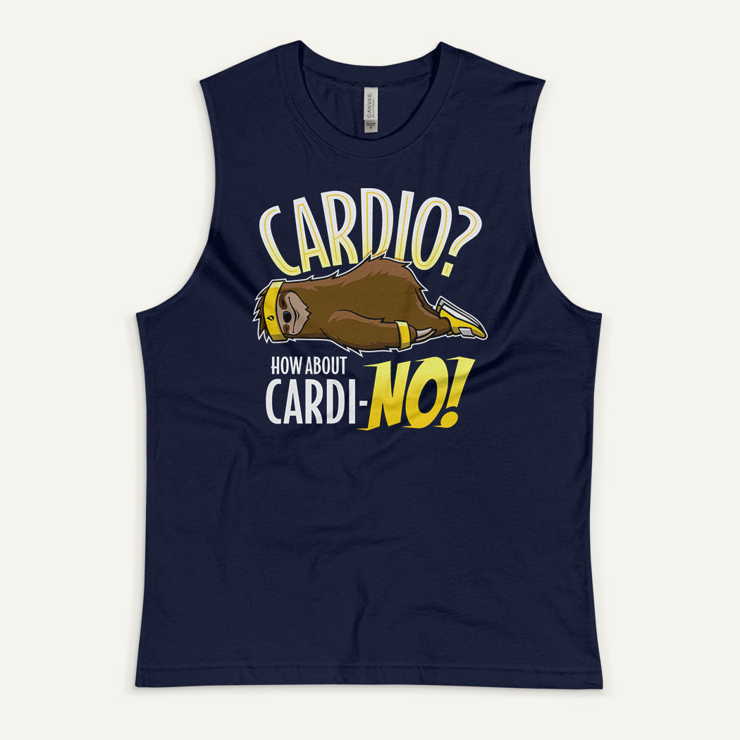 Cardio? How About Cardi-NO! Men's Muscle Tank