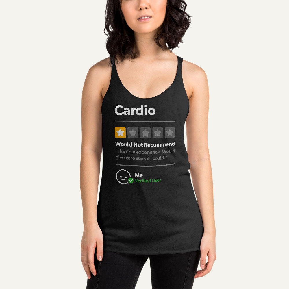 Cardio 1 Star Would Not Recommend Women's Tank Top – Ministry of Sweat
