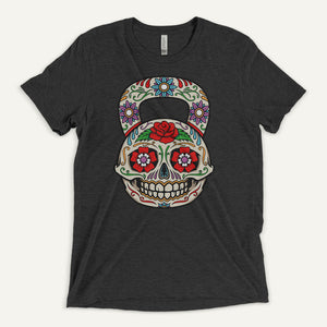 Dia De Los Muertos Kettlebell Design Men’s T-Shirt
