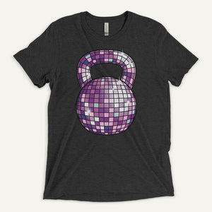 Disco Ball Kettlebell Design Men’s Triblend T-Shirt