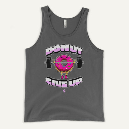 Donut Give Up Men's Tank Top