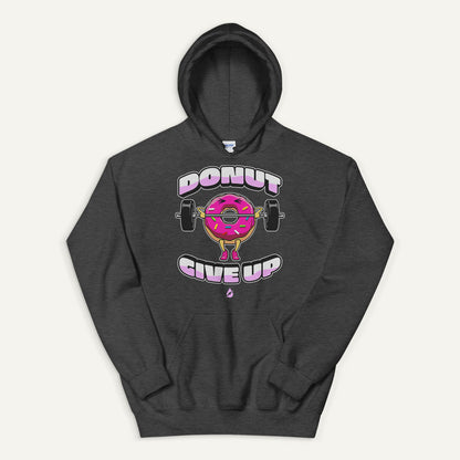 Donut Give Up Pullover Hoodie