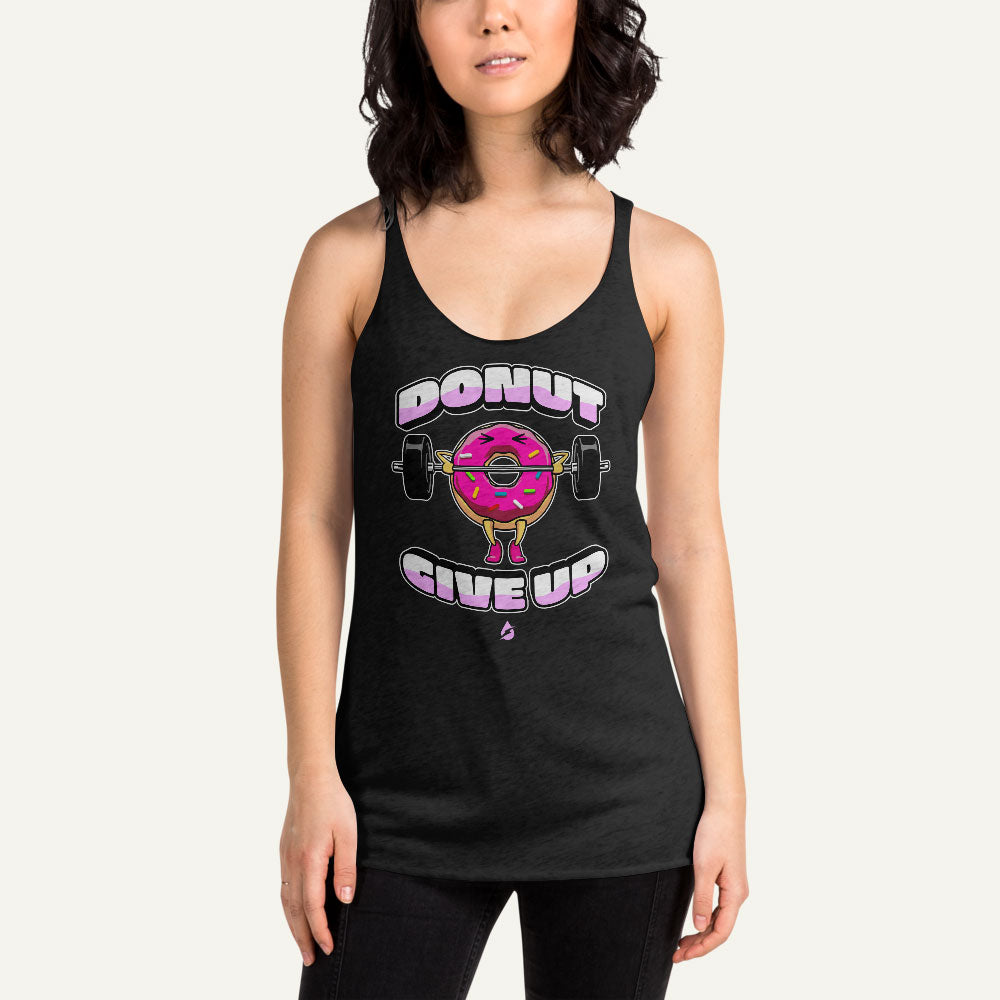 Donut Give Up Women's Tank Top