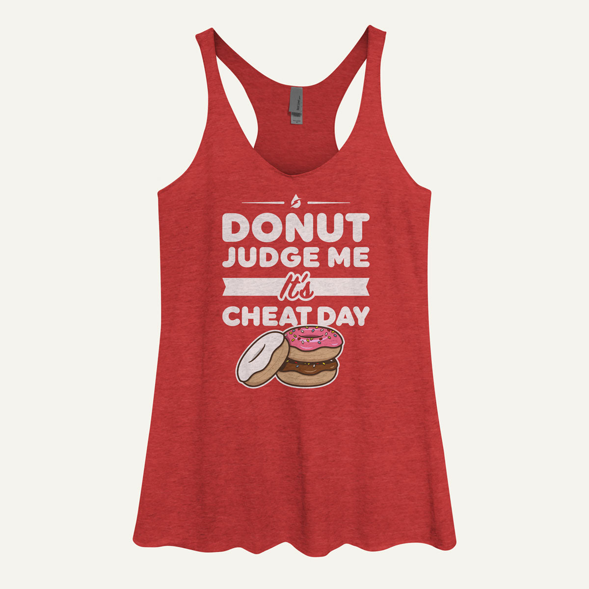 Donut Judge Me It's Cheat Day Women's Tank Top