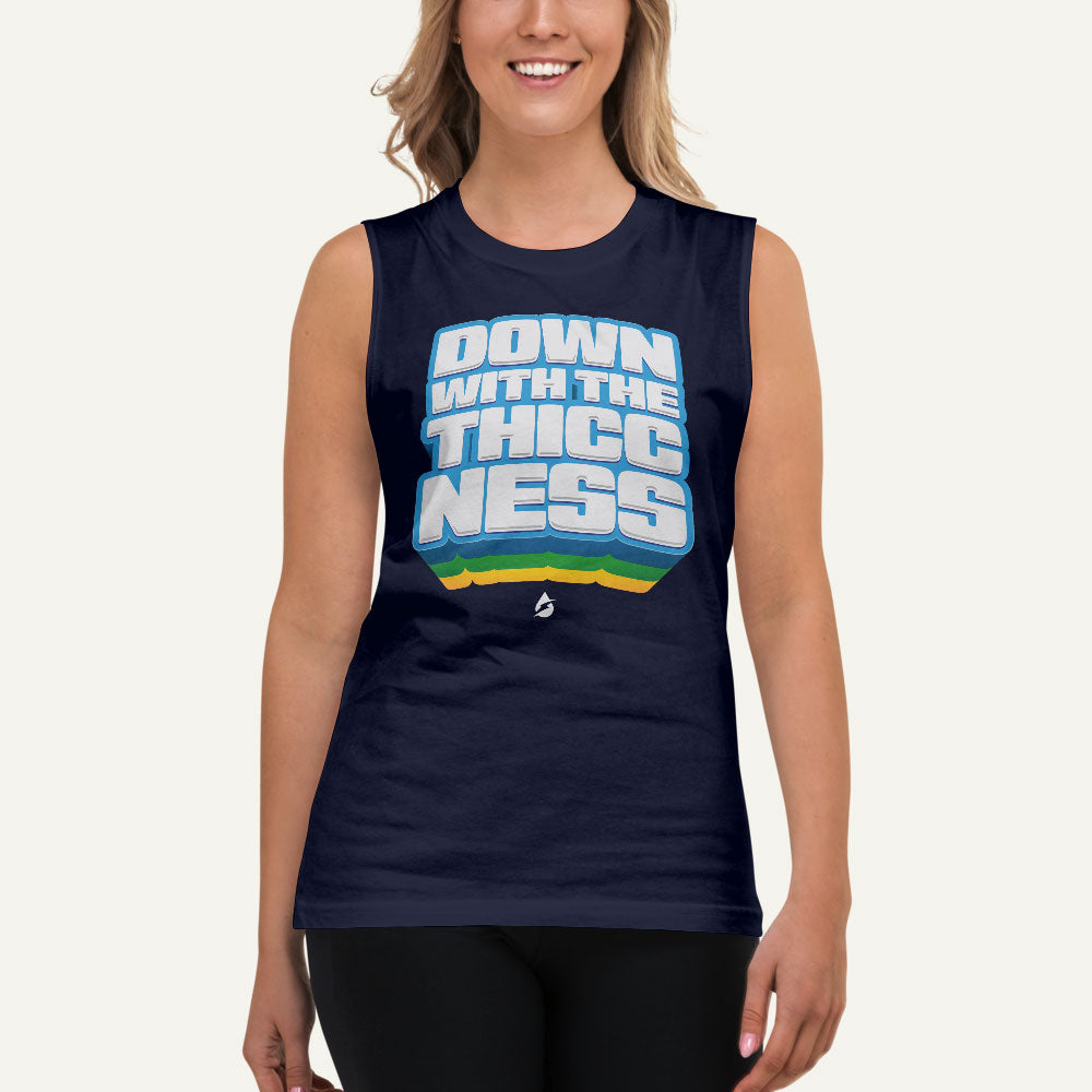 Down With The Thiccness Men's Muscle Tank