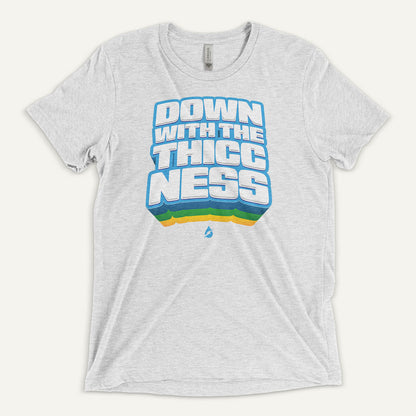 Down With The Thiccness Men's Triblend T-Shirt
