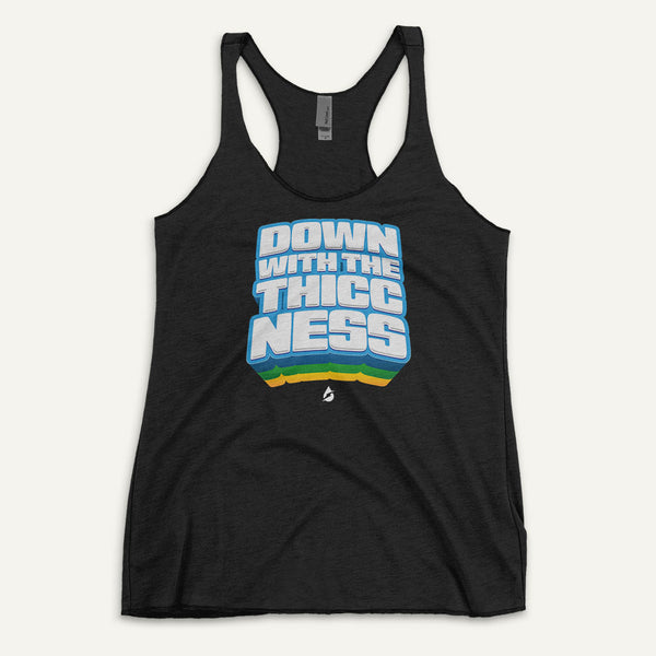 Down With The Thiccness Women's Tank Top– Ministry of Sweat