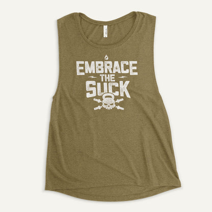 Embrace The Suck Women's Muscle Tank
