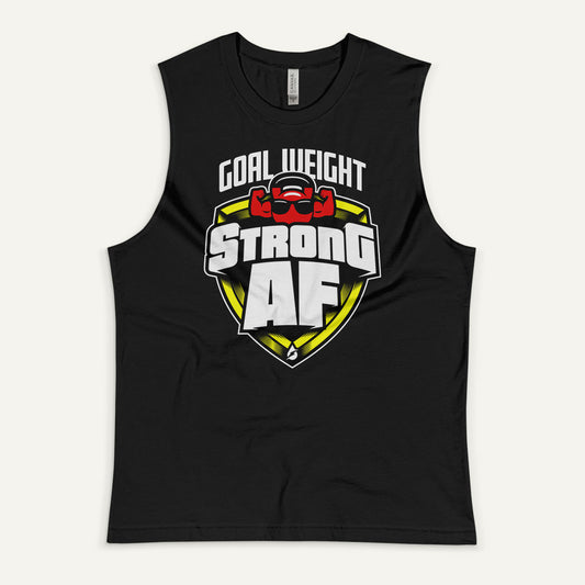 Goal Weight: Strong AF Men's Muscle Tank