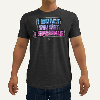 I Don't Sweat I Sparkle Men's Triblend T-Shirt