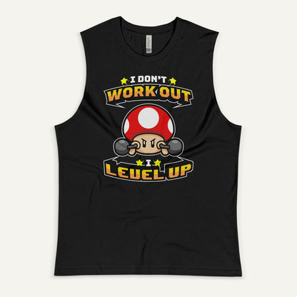 I Don’t Work Out I Level Up Men’s Muscle Tank