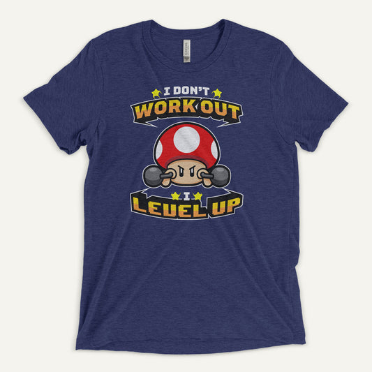 I Don’t Work Out I Level Up Men’s Triblend T-Shirt