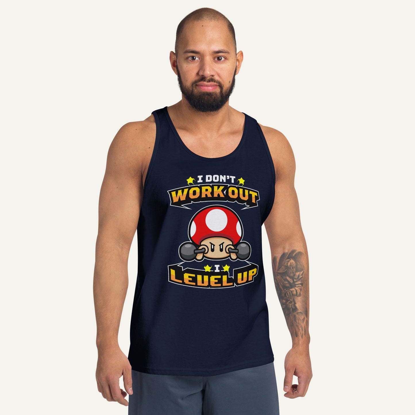 I Don’t Work Out I Level Up Men’s Tank Top