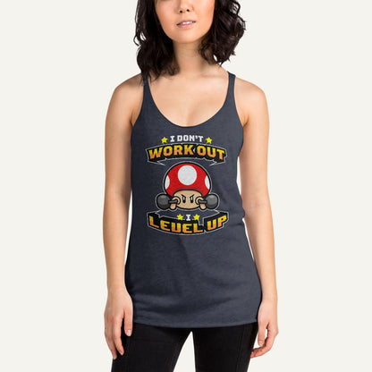 I Don’t Work Out I Level Up Women’s Tank Top