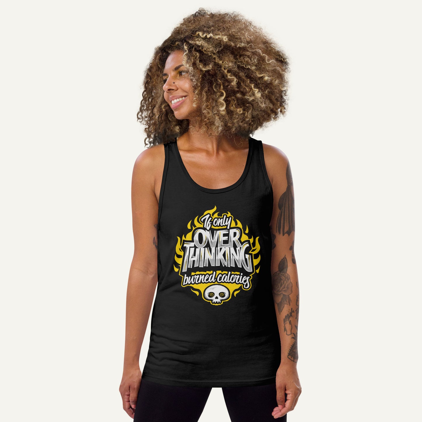 If Only Overthinking Burned Calories Men’s Tank Top