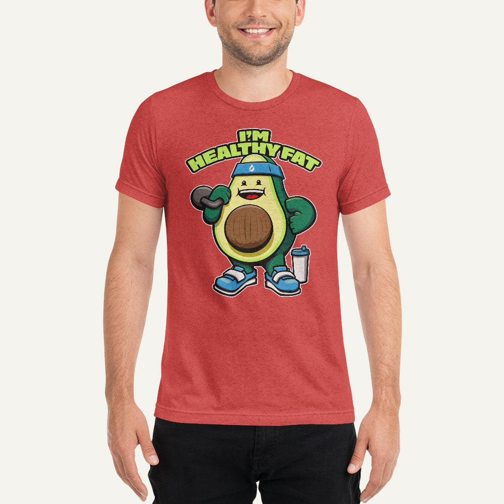 I’m Healthy Fat Avocado Men's Triblend T-Shirt